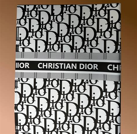 Dior wrapping paper